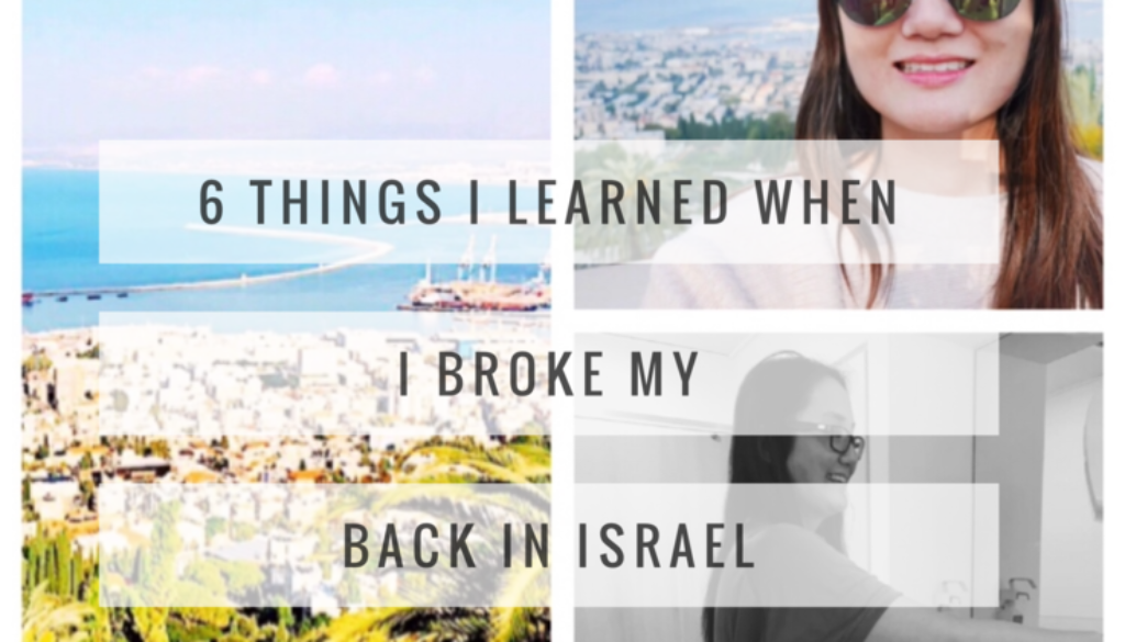 6thingsilearnedwhenibrokemybackinisrael